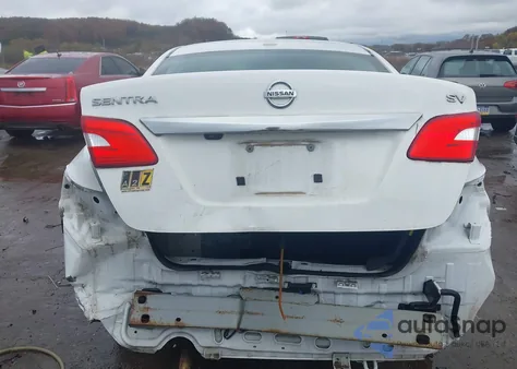 2017 Nissan Sentra Sv from USA, damaged, VIN 3N1AB7AP5HL662743